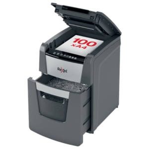 Rexel Optimum AutoFeed+ 100M Automatic Micro Cut Paper Shredder P5