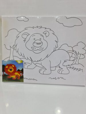 KID's Canvas Painting With Water Color ( 3 )