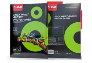 A4 STICKY GLOSSY PHOTO PAPER (135GX20SHEETS)  JS-1005-1