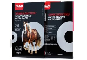 A4 STICKY GLOSSY PHOTO PAPER (135GX50SHEETS)  JS-3015-1
