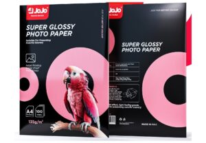 A4 GLOSSY PHOTO PAPER (135GX100SHEETS)  JA-1053
