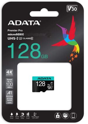 ADATA Premier Pro microSDXC/SDHC UHS-I U3 Class 10(V30S) (128GB)