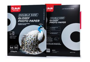 A4 DOUBLE  SIDE GLOSSY  PHOTO PAPER  (230GX20SHEETS) JB-1027