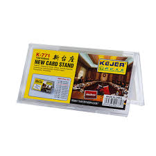 TRIANGULAR CARD STAND 72X150 MM K-771
