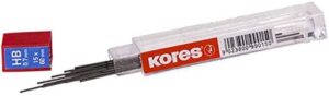 Kores 0.7mm HB Pencil Refill Leads – Writing & Drawing – 15 Pieces