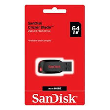 SANDISK Flash Memory USB 64GB