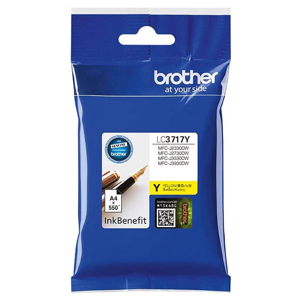 Brother LC3717Y Ink Cartridge, Yellow