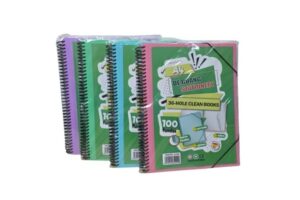 36 HOLE 100 SHEET SPIRAL DISPLAY BOOK 51100