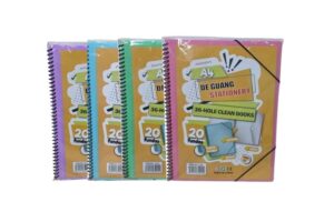 36 HOLE 20 SHEET SPIRAL DISPLAY BOOK 5120