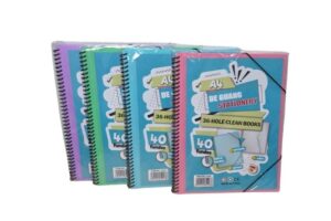 36 HOLE 40 SHEET SPIRAL DISPLAY BOOK 5140