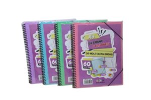 36 HOLE 60 SHEET SPIRAL DISPLAY BOOK 5160