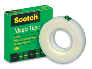 SCOTCH MAGIC TAPE 1" X 36YDS 810-136
