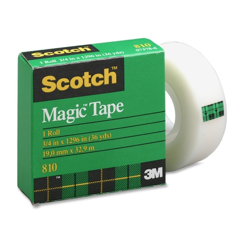 SCOTCH MAGIC TAPE 3/4" X 36YDS 810-1236 - Image 2