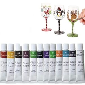 Glass Colors Set Of 12