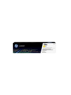 HP 126A Yellow LaserJet Toner Cartridge-CE312A