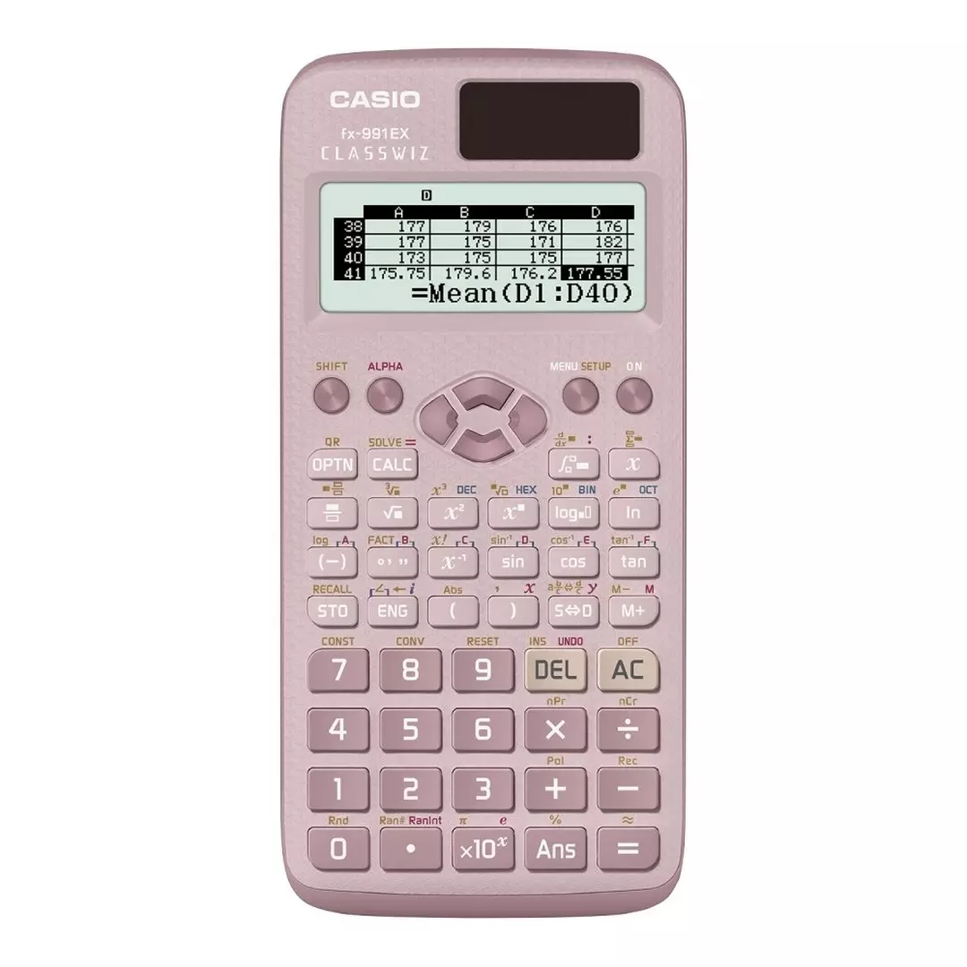 Casio Standard Scientific Calculators Pink (FX-991EX-PK)