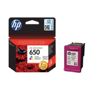 HP 650 Tri-Color Ink Cartridge