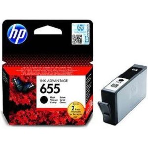 HP 655 Black Ink Cartridge