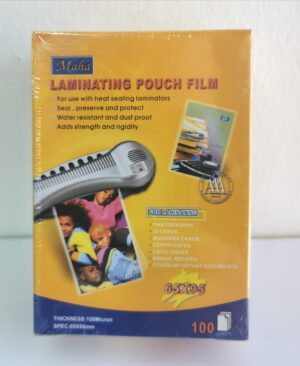MAHA LAMINATING POUCH 65 x 95 150 MICRON