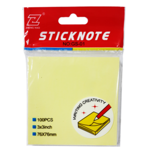 STICK NOTES YELLOW 2" X 3" GS-12