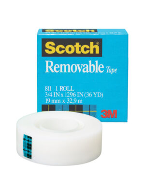 3M REMOVABLE TAPE 811 1 roll