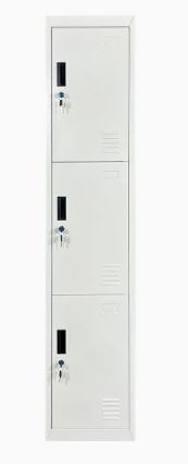 Single 3 doors Swing Steel Locker