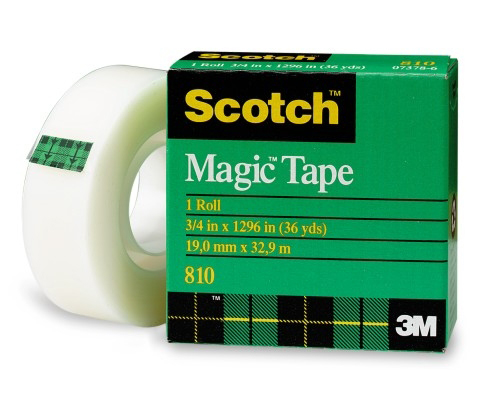 SCOTCH MAGIC TAPE 3/4" X 36YDS 810-1236 - Image 3