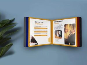 A4 Wall Hanging Display Stand 20 Sheets  RD5001-20