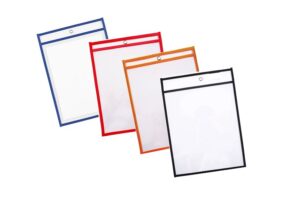 A4 DOCUMENT HOLDER 123 BK/BL/RD/GN