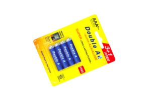 DOUBLE A BATTERY SET OF 4 aaa size