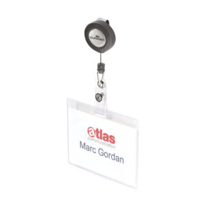 DURABLE NAME BADGE WITH BADGE REEL 8138