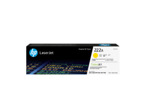 HP 222A Yellow Original LaserJet Toner Cartridge (W2222A)