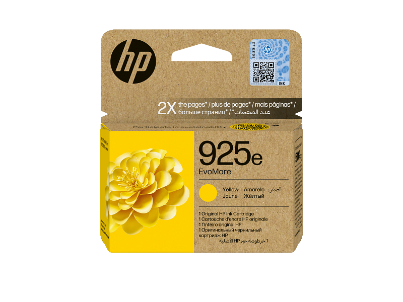 HP 925e EvoMore Yellow Original Ink Cartridge