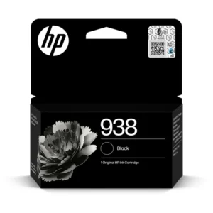 HP 938 Black Ink Cartridge - 1,250 Pages yield