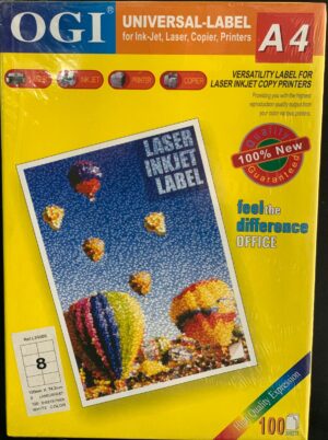 OGI LABEL 8 105X74.2 MM L24008
