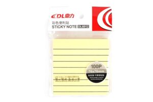 STICKY NOTES YELLOW DL 3X3  DL6012