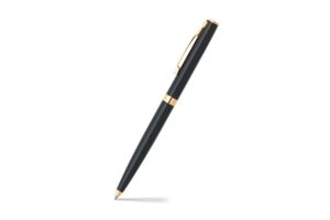 Sheaffer SAGARIS 94712 Gloss Black Ballpoint Pen With Gold Tone Trim