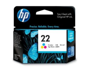 HP OFFICE JET CARTRIDGE 22 COLOUR INK