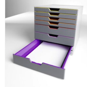 DURABLE 7 DRAWER PLASTIC CABINET 7607