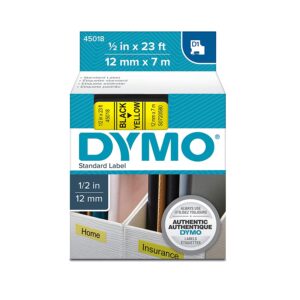 DYMO printer Label 12MMx7MM D1 Label