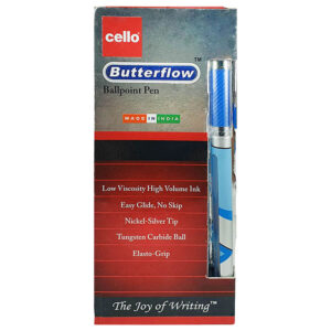 PEN CELLO BUTTERFLOW  GRIP BKT/12