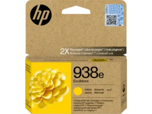 HP 938e XL EvoMore Yellow Original Ink Cartridge (4S6Y1PE)