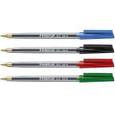 STAEDTLER STICK 430 BALL POINT PEN PKT 10 PC's