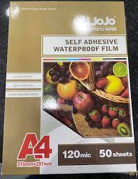 JOJO Inkjet Self Adhesive Photo Paper 120 Mic A4