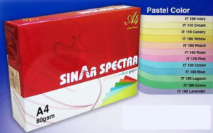 SINAR SPECTRA COLOUR PAPER  80GSM