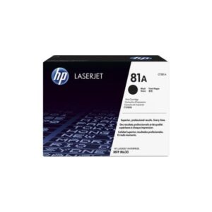 HP LaserJet Toner - 81A Black CF281A