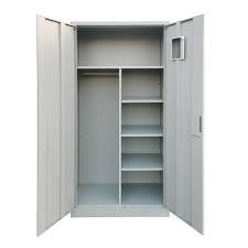 Double Storage Cabinet for Clothes and Office Supplies