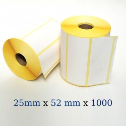 CODE LABEL 52 X 25 X 1000BAR