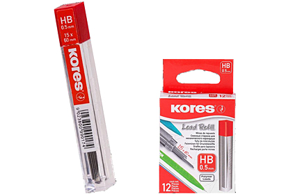 Kores 0.5mm HB Mechanical Pencil Leads – Refill for Writing & Drawing – Stationery - Image 2