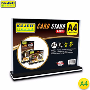 CARD STAND K-6025 A4 HORIZONTAL